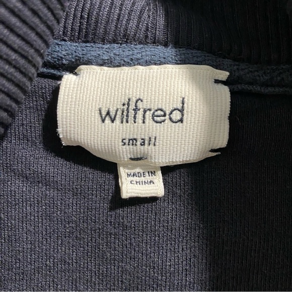 Wilfred Open Front Cocoon Style Black Jacket with Stud accents size Small(9) - Picture 7 of 10